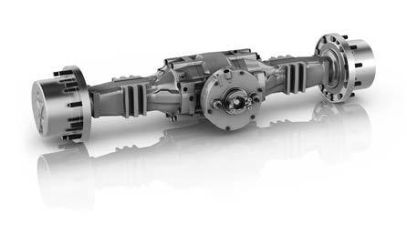 The wheel-speed service brake of the ZF-MULTITRAC axles and the other sophisticated ZF design features form the basis of a highly efficient driveline.