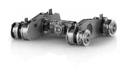 economical and performance-optimized solution. Slim axle housings, small axle center drives and high ratios in the wheel heads are the essential parts of these innovative axle ranges.