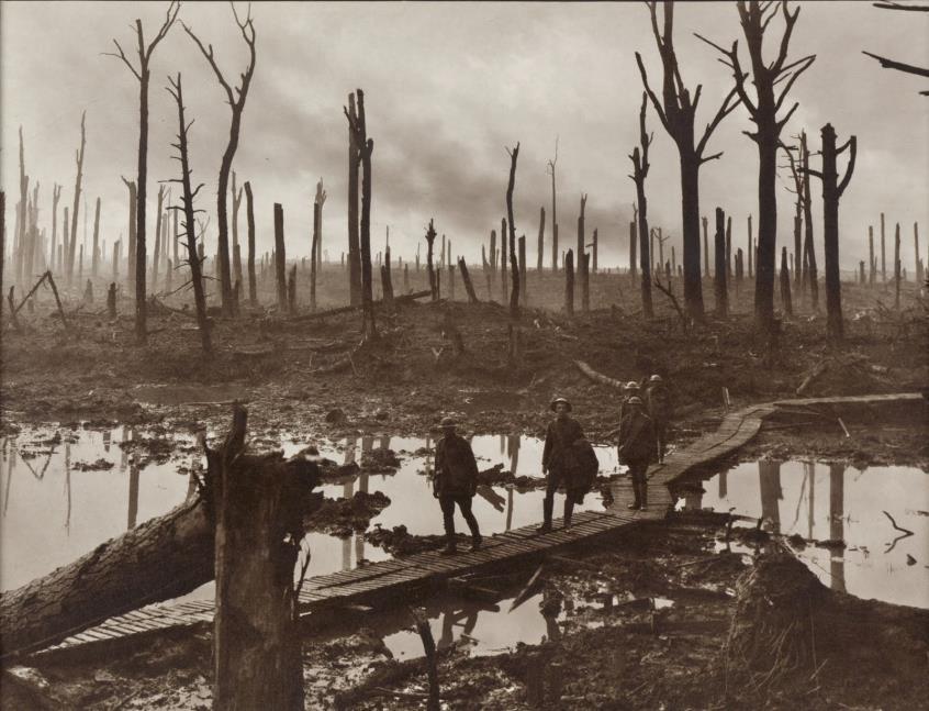 Passchendaele July 31st November 1917 Total war of attrition, neither side has decisive