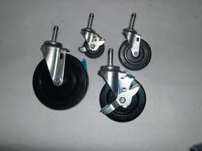 Grip Ring Grip ring casters are very common in light industrial applications. They require a grip ring socket which is sold separately.