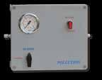 Optional internal temperature controller for the heated line, range 80 C 200 C.