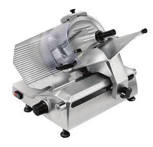 26kW - 230V - 50Hz DIMENSIONS: 700 x 540 x 500mm BLADE DIAMETER: 350mm WEIGHT: 34kg mm mm START SEMI - AUTO SLICER Operates automatically, operator can do other work while machine cuts