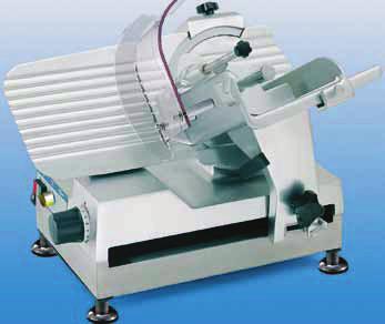 START DELUXE SLICER (SBR) IMPROVED Ideal for cold cuts in medium sized establishments with some extra unique