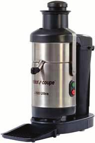 JUICE EXTRACTOR Best Choice Induction motor Patented automatic feed system, ø 79mm High clearance juice spout - up to