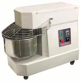 SPIRAL DOUGH MIXER IDEAL FOR SMALL BAKERIES AND PIZZERIAS.
