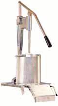 TO 300 HOPPER POWERFUL VEGETABLE PREPARATION MACHINES - 3000 SERVINGS A B ALL STAINLESS STEEL EXCEPT FEED HEAD BASE (ALUMINIUM) C