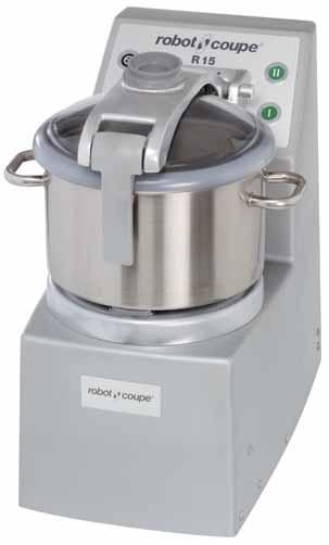 VERTICAL CUTTER MIXERS Transparent lid allows observation of the contents being processed and greater control. Dishwasher safe.