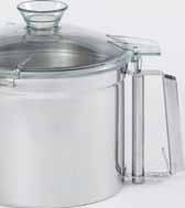 FOOD PROCESSORS : CUTTERS & VEGETABLE SLICERS Complete selection of discs, refer page 18 FOOD PROCESSORS: