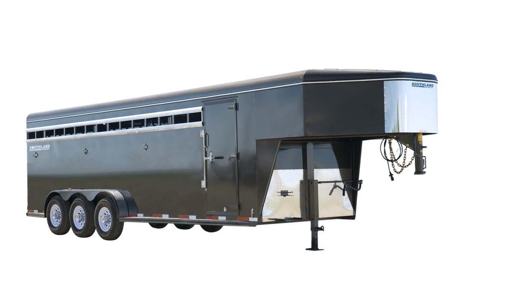 SATIN COAT STEEL SHELL Over 90% of the trailer shell (walls, roof cove, V-nose, fenders and running boards) is constructed of stain coat (galvanneal) steel.