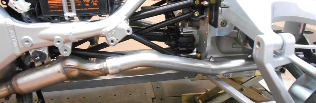 Exhaust Installation: 1. Install NEW Honda exhaust Gaskets. 2.