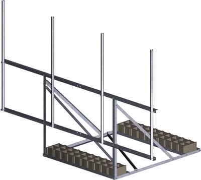 Accessories (U.S. List) Roof Top Ballast Frames Non-penetrating Roof Top Ballast Frames enable the installation of an entire sector of wireless antennas.