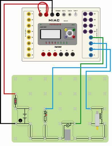 Replace the LED with each of the two other types of lamp and measure the current. 6. Measure the current in the solenoid when the MIAC unit turns it on.