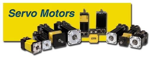 Servo Motors A Full Line Up of Powerful Servos to Meet the Demands of Your Application!