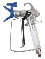 Features Contractor Spray Gun Exclusive FlexSeal Needle Totally enclosed patented design eliminates needle s exposure to fluid, extends needle life by 70%, and ensures consistent needle shut-off