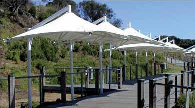 Umbrella Structures Wind rated up