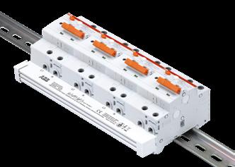 An easy and quick installation is possible with System pro M compact busbars.