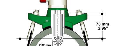 the flow line such as valves, elbows, pipe bends and