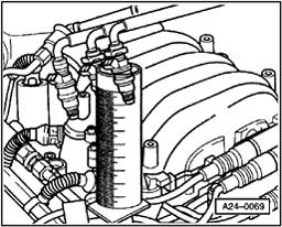 Page 56 of 78 24-47 Checking Proper Seal - Check proper seal of fuel injectors (visual inspection).