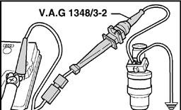 - If fuel loss is greater, stop Fuel Pump (FP) from running (disconnect cable bridge) and replace faulty fuel injector Page 24-43.