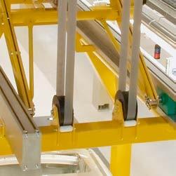 DISRUPTION-FREE IN CONTINUOUS OPERATION Electrified overhead conveyors are used in the