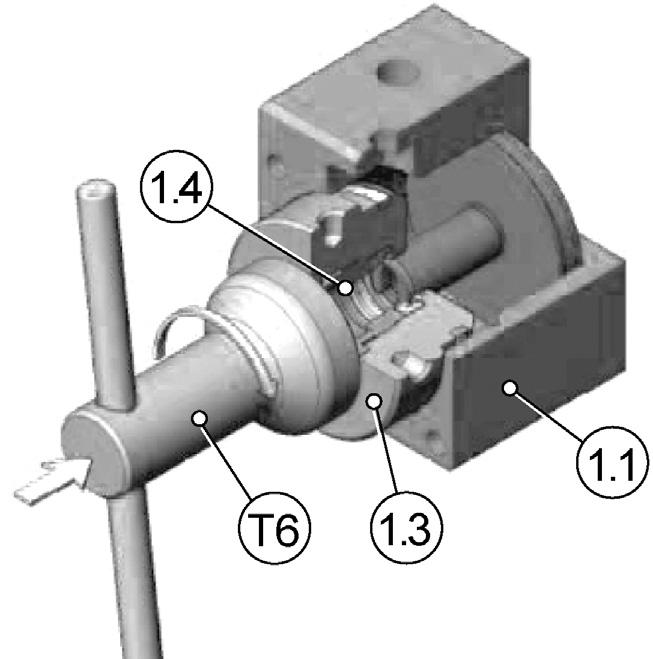 png 6) By using the assembly tool (6) screw the prepared adjustment screw assembly (1.3) (1.