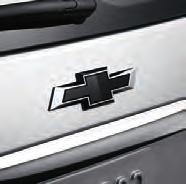 SONI Emblems - Exterior Increase the visual appearance of your vehicle with these eye-catching exterior emblems. Part Detail Part SRP Install 18 owtie Emblem Package for Hatchback odels 42475828 $115.