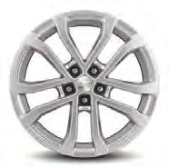 Use only G-approved tire and wheel combinations. See www.chevrolet.com/accessories.com for important tire and wheel information.