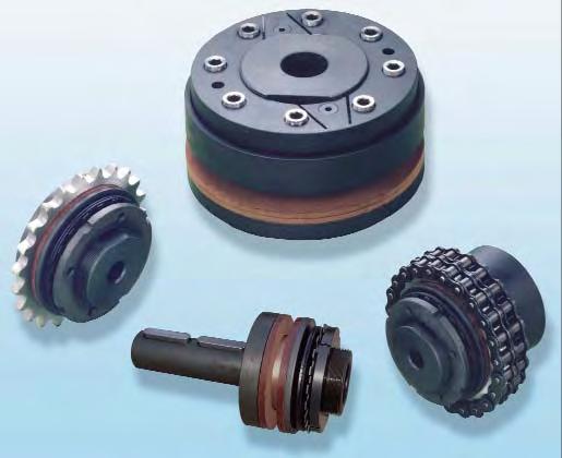 Type DSF/EX friction torque limiters Friction torque limiters are simple low cost devices that remove shock loads and protect machinery from overload damage.