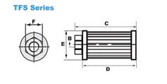 Strainers Standard features - Stainless steel 100 mesh - Steel inner support - Re-usable - Epoxy