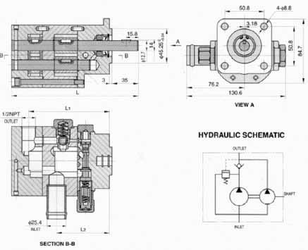 Hi-Low Gear Pumps P11 & P16 Series GENERAL DESCRIPTION The P11 and P16 hydraulic gear pumps work in two stages: - Large displacement at low pressure - Small displacement at high