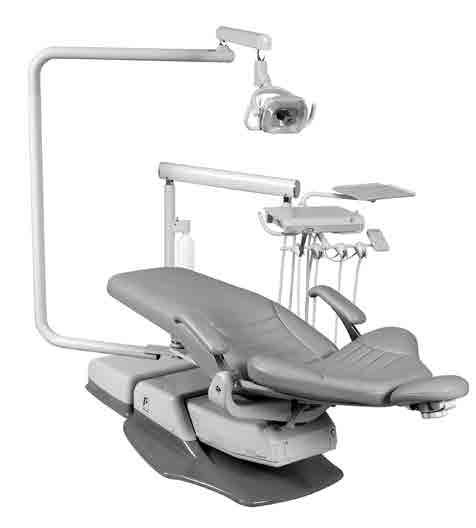 Pivot Chair Mount Packages Standard IC Control Head Standard Features: Delivery System 4485PI Automatic control for three handpieces asepsis 3-way air/water syringe w/tubing, 5 handpiece tubing,