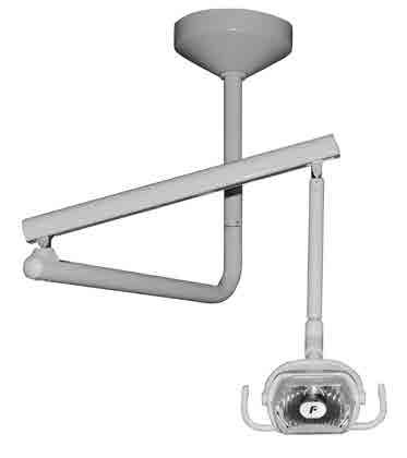 Lights and Monitor Mounts Ceiling Mount Lights Model 9083-C $ 2830 Halogen Light Model 9078-C $ 3995 LED Light Lights Ceiling mounting plate and shroud w/drop post Specify mounting height LIGHT.