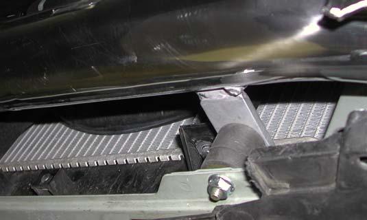 Figure 26 The secondary intake is in place between the