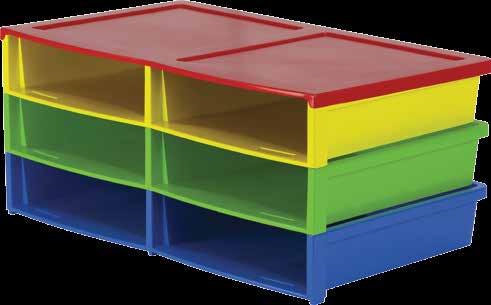 any area where documents and forms are stored, created or distributed Each compartment has an integrated label holder 5.6 L x 20.375 W x.