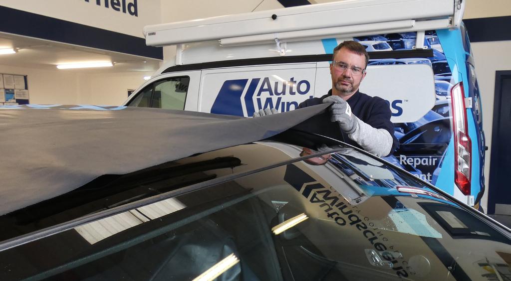 FEATURES ADAS VEHICLE CALIBRATION tion as they re usually located in vulnerable areas of the car like the windscreen itself, behind bumpers or in the grille at the front Auto Windscreens MD Rupert