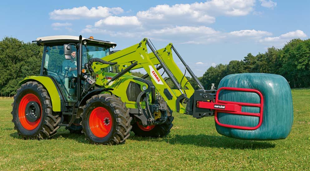 A perfect fit. CLAAS front loaders. Front loaders The control system.