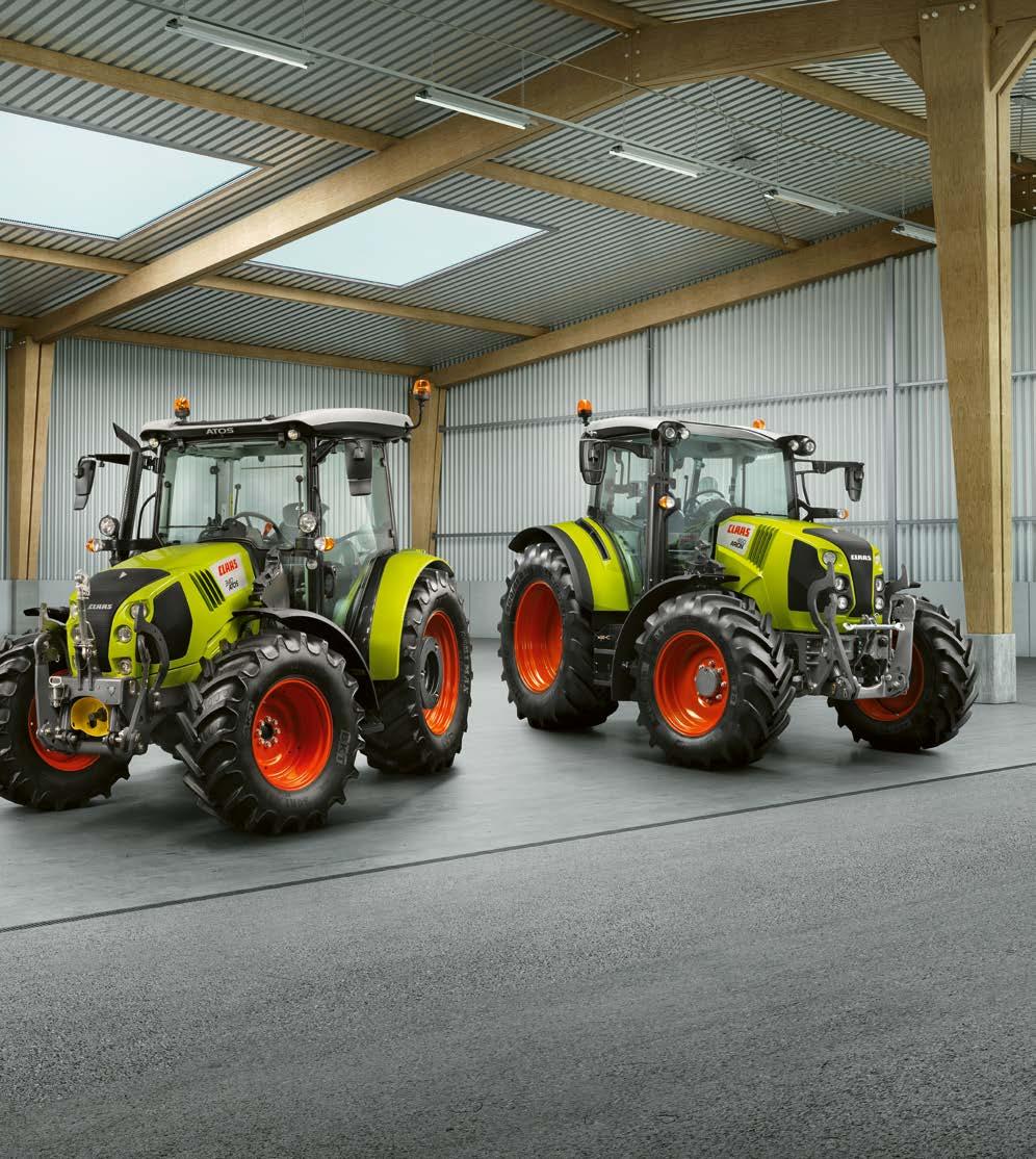 CLAAS offers a choice of four model ranges in this segment, with just the right specifications to meet your requirements: from simple technology for everyday work right through to automatic