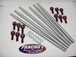 Factory PANCHO s Radius Rod CAR KIT Kit includes: 6 radius rods,