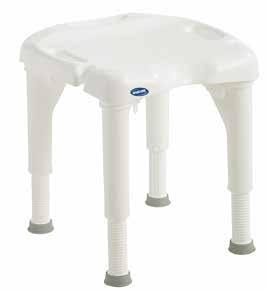 I-Fit 9781E / 9780E The I-Fit 9781E is a shower chair with a height adjustable from 380 mm to 550