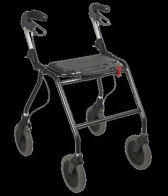Futura is available in four different seat heights and is safe for users with a bodyweight of up to 150kg.