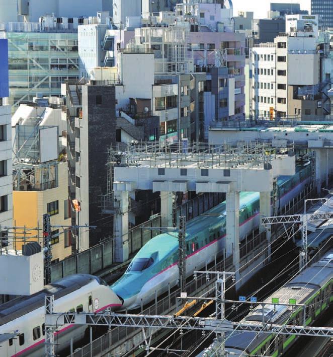 JR East s Strengths 1 AN OVERWHELMINGLY SOLID AND ADVANTAGEOUS RAILWAY NETWORK JR EAST S SERVICE AREA TOKYO The railway business of the JR East Group covers the eastern half of Honshu island, which