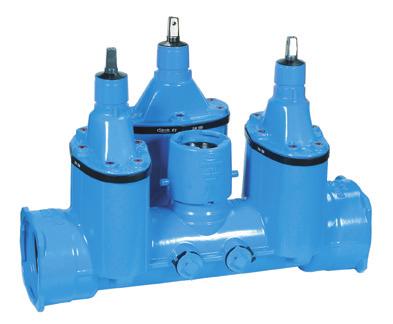 2 COMBI-III-VAV - BAIO With vertical outlet for ductile iron, steel, P and PVC pipes, PN No.