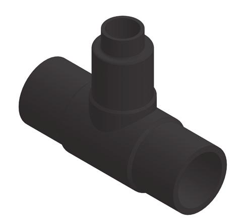- Fabricated Butt Fittings FABRICATED FUSH REDUCING TEE Dimensions SDR 11 / MOP 150 mm in Z Part Number 90 x 63 3 x 2 8.37 7.13 581248338 110 x 63 4 x 2 9.96 7.50 581248420 110 x 90 4 x 3 9.96 7.50 581248422 160 x 63 6 x 2 13.