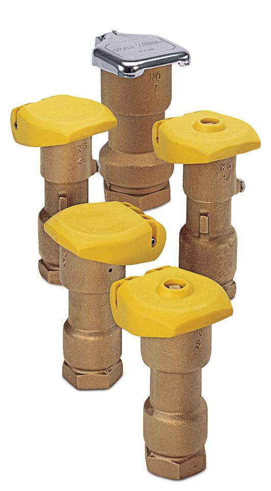 Tech Spec Quick-Coupling Valves Convenient water access in potable and non-potable systems Features Industrial-strength brass quick-coupling valves for convenient water access in potable and
