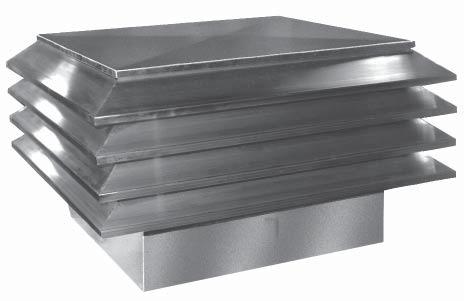 Regular filter maintenance is facilitated by removable cover with quick release latches. 2 aluminum filters optional.