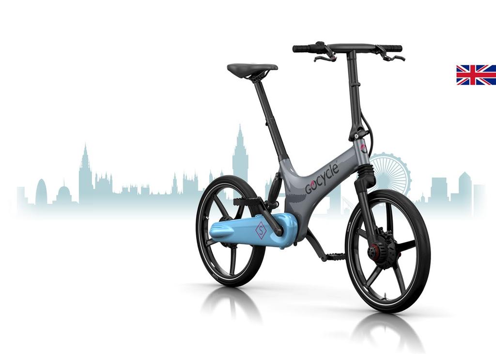 Designed in London Excellence GocycleConnect App Rear suspension Lithium