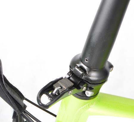 3. Tighten the frame locking device very well, being careful that the