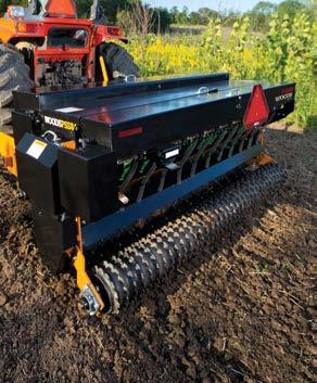 Precision Super Seeders Versatile and flexible to easily handle primary seeding, overseeding, and applications such as native grasses and food plots.
