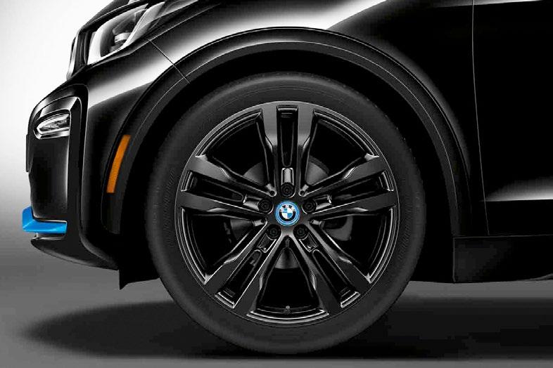 BMW i Double Spoke Jet Black light alloy wheels (Style 431) 20 x 5.5 front, 20 x 6.