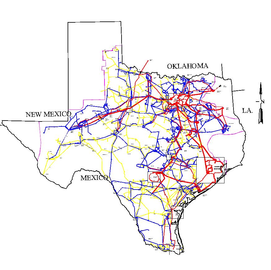 ERCOT SYSTEM SUMMARY Electric Reliability Council of Texas (ERCOT) manages the flow of electric power to 22 million Texas customers 85 percent of the state's electric load and 75 percent of the Texas
